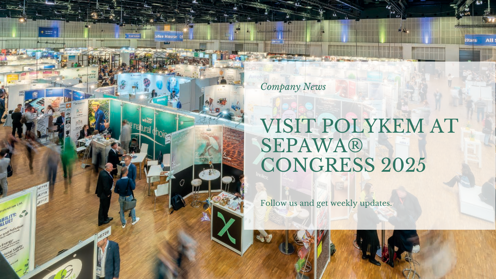 Посетите Polykem Booth на Cepawa® Congress 2025 в Берлине!