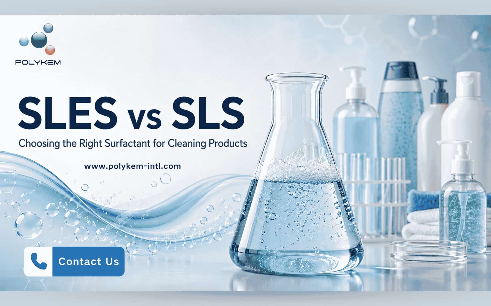 SLES против SLS: ключевые различия, применение и руководство по выбору